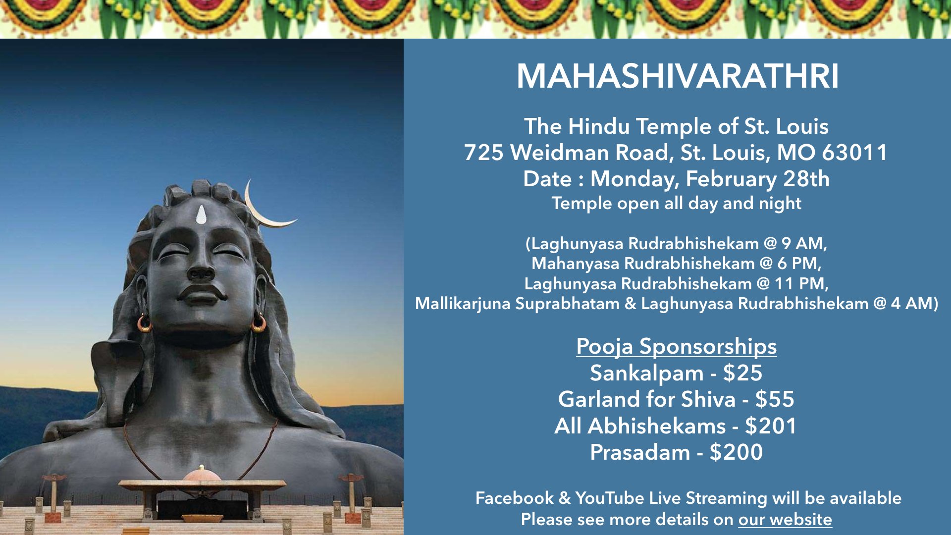 Mahashivarathri – 02/28