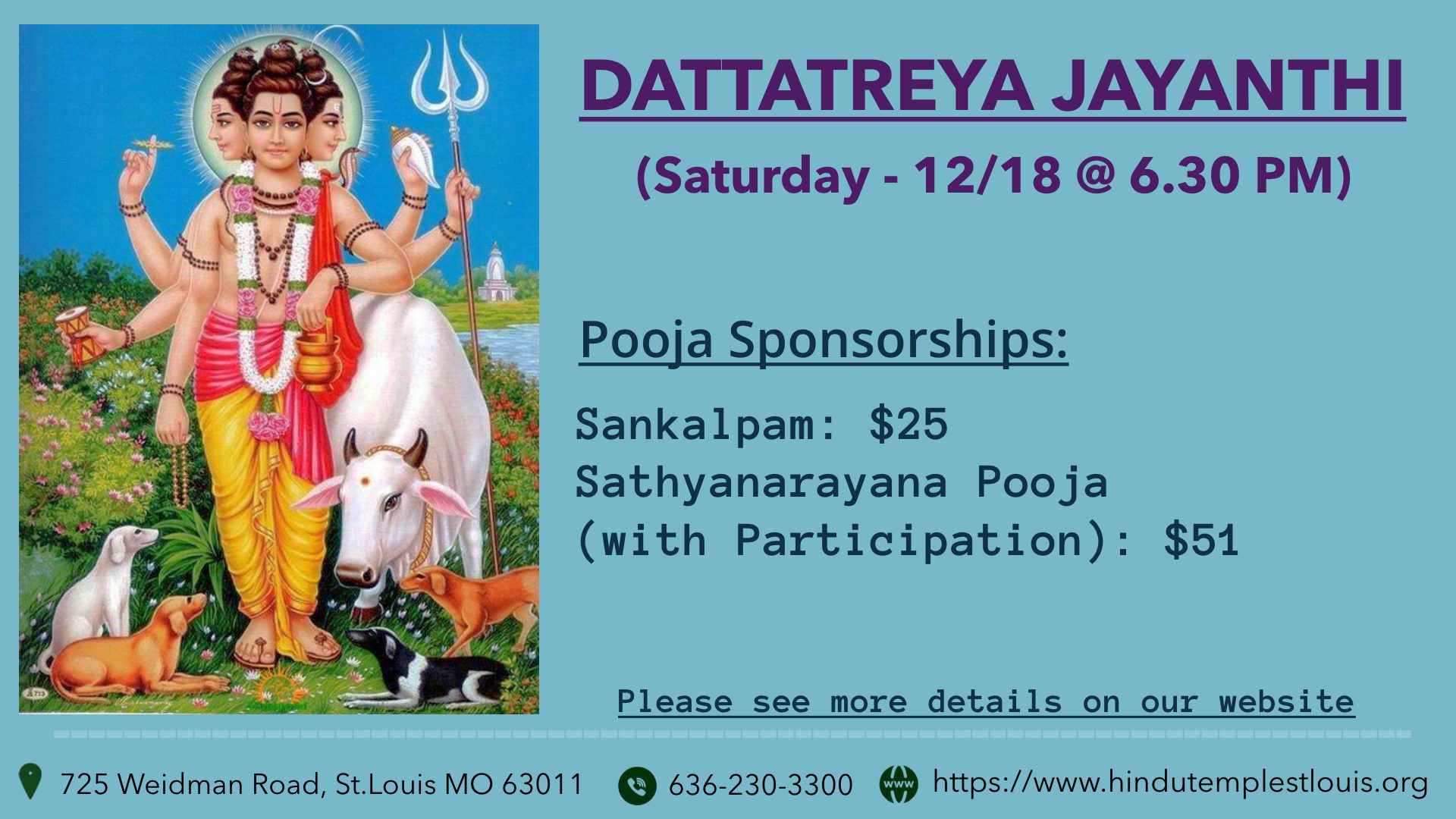Dattatreya Jayanthi