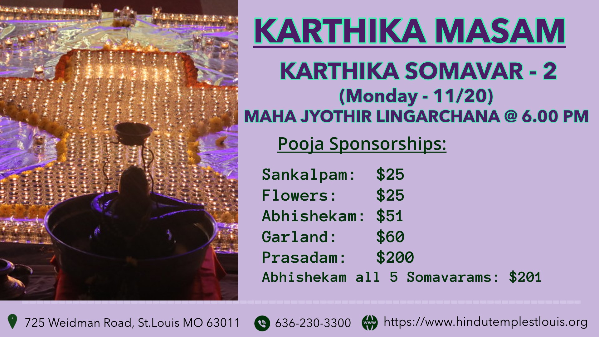 Karthika Masam - Somavar-2