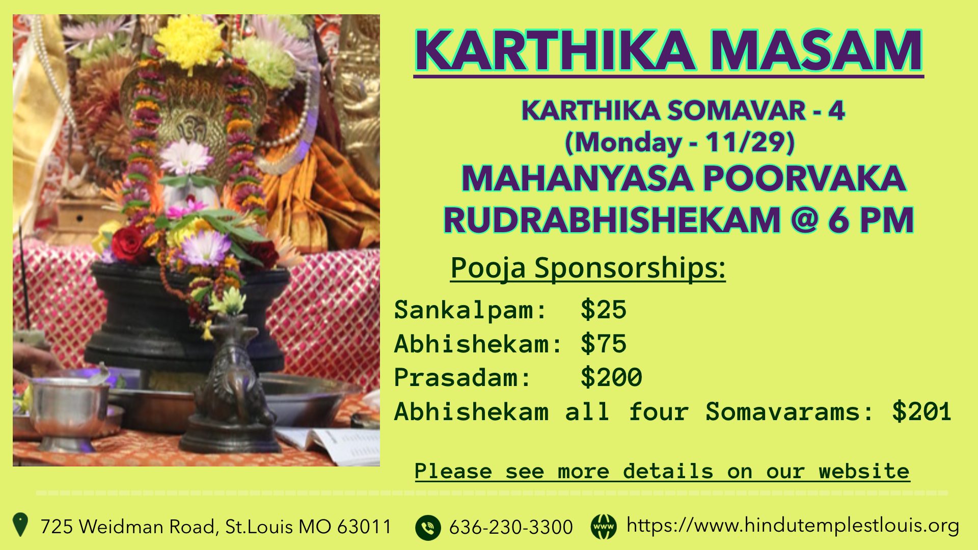 Karthika Masam - Somavar-4