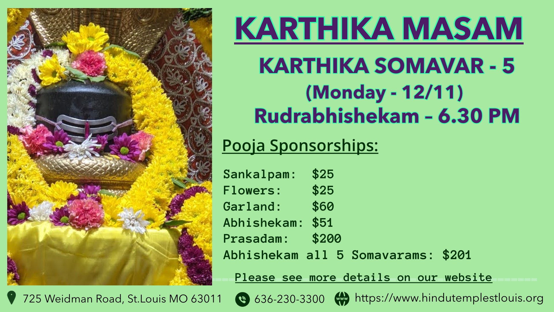 Karthika Masam - Somavar-5