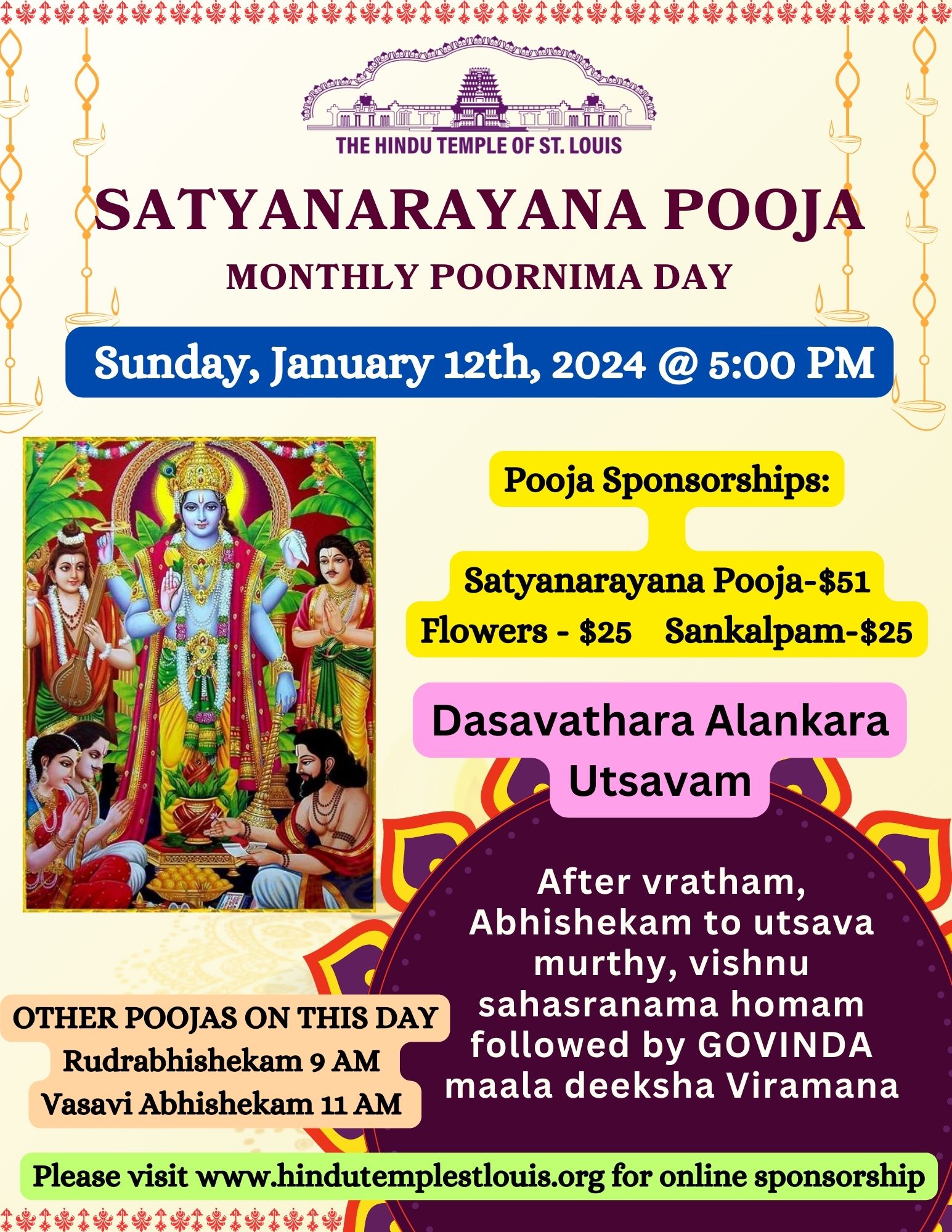 Satya Narayana Pooja