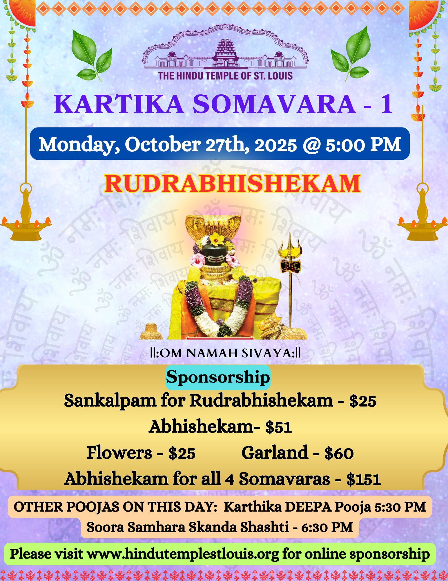 Karthika Masam - Somavar-1