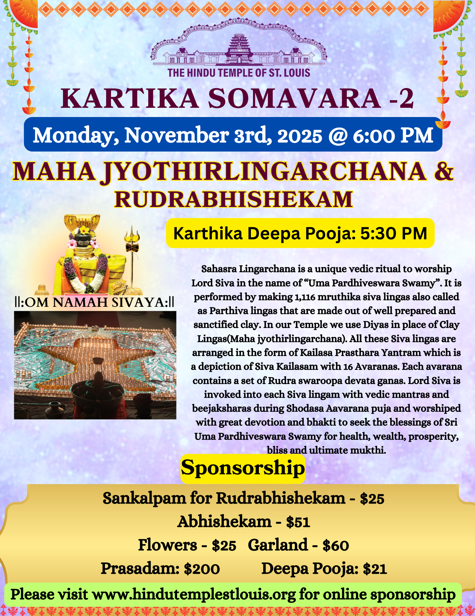 Karthika Masam - Somavar-2