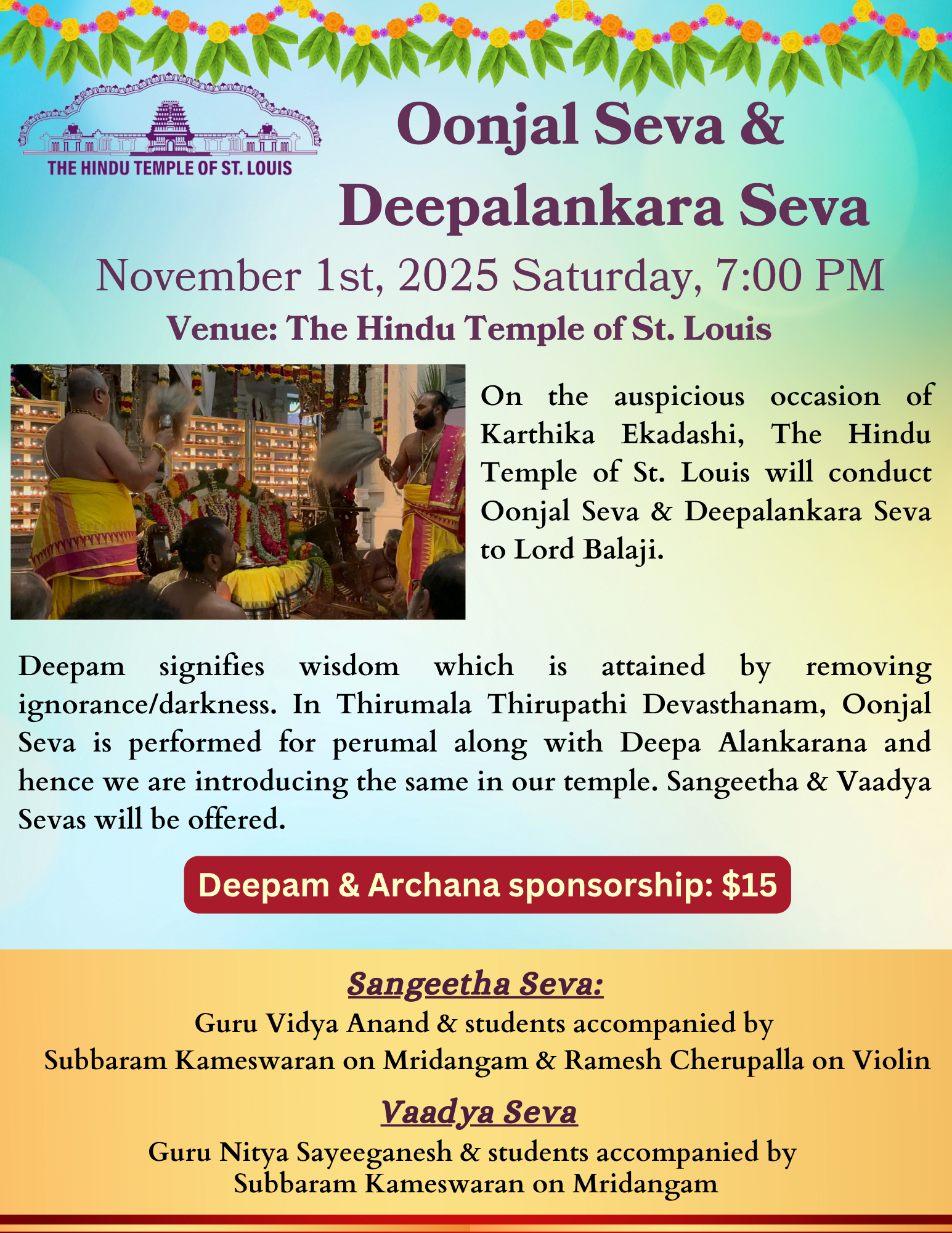 Deepalankara seva