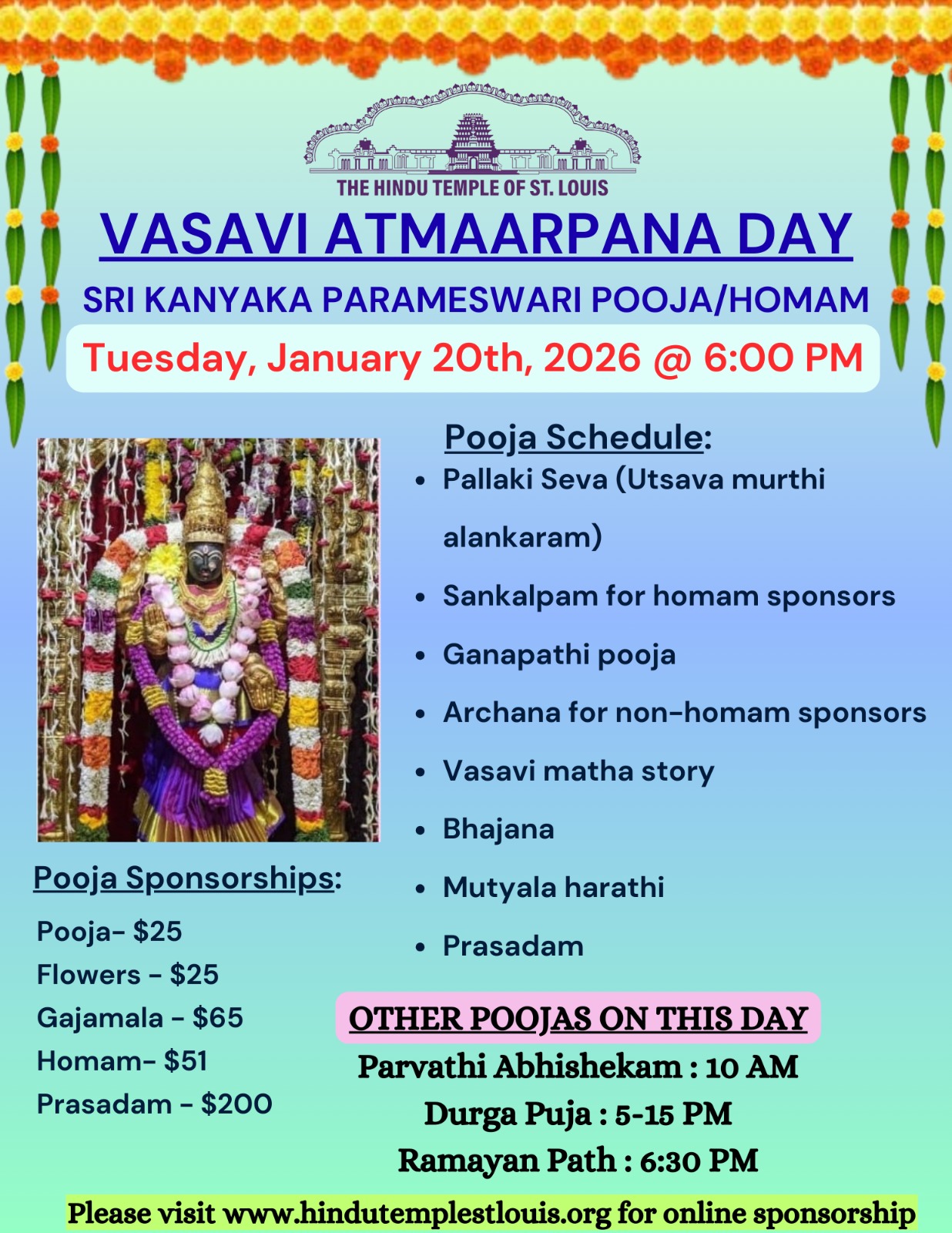 Vasavi Atmarpana Day